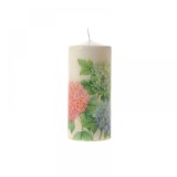 Cumpara ieftin Lumanare decor Hydrangea 8 x 18 cm