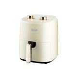 Friteuza Air Fryer RAF cu aer cald, fara ulei, capacitate 3L, 12 programe, 1300 W, Alb