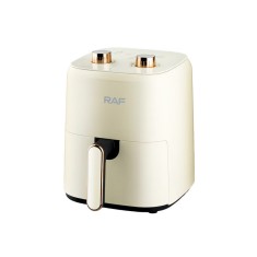 Friteuza Air Fryer RAF cu aer cald, fara ulei, capacitate 3L, 12 programe, 1300 W, Alb