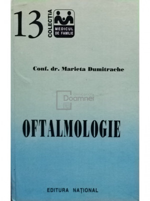 Marieta Dumitrache - Oftalmologie (editia 1998) foto