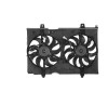 GMV radiator electroventilator Nissan Rogue (J10), 2007-2014, motor 2.5, 350Z, 11.2006-2009, motor 3.5 V6, benzina, 340/340 mm; (4 +4) pini