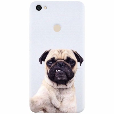 Husa silicon pentru Xiaomi Redmi Note 5A, Simple Pug Selfie foto