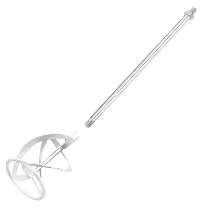 Mixer mortar cu filet, M14, 140 mm, Graphite