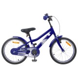 vidaXL Bicicletă pentru Copii 18 Inci pentru 5-7 ani Albastru &icirc;nchis 42009372
