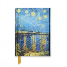 Van Gogh: Starry Night Over the Rhone (Foiled Pocket Journal)