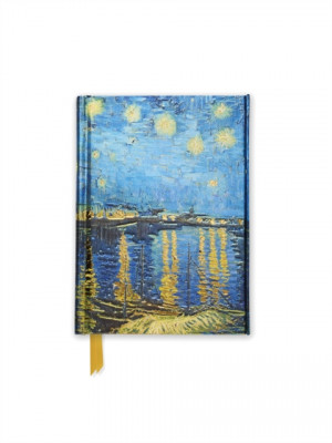 Van Gogh: Starry Night Over the Rhone (Foiled Pocket Journal) foto
