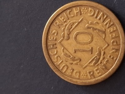 10 reichpfenning 1924 E foto