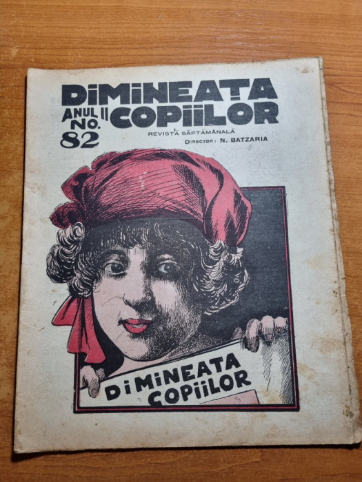 revista pentru copii - dimineata copiilor - 6 septembrie 1925