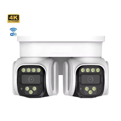 Camera de Supraveghere WIFI ,PTZ 360&amp;deg;, TSS-LQ9-W, cu 2 Lentile , 4MP/4MP foto