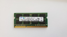 3.Memorie Laptop Samsung Sodimm DDR3 4 GB 10600 Dual Channel foto