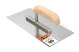 Gletiera inox Holzer 331, cu dinti de 4 mm, 27 x 13 cm
