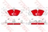 Set placute frana,frana disc OPEL ASTRA G Limuzina (F69) (1998 - 2009) TRW GDB1351DTE