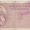 GERMANIA Theresienstadt 2 Kronen 1943 WWII Cehoslovacia Bohemia and Moravia