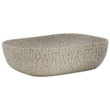 Cumpara ieftin Lavoar de blat gri 48x37,5x13,5 cm, ceramica, dreptunghi