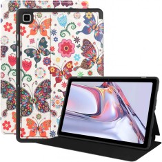 Husa de protectie flip Vovipo pentru Samsung Galaxy TAB A7 2020, 10.4 inchi, TPU, piele PU, multicolor foto