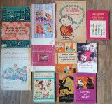 Set 11 manuale carti pt educatori invatatori jocuri didactice gradinita scoala, 1980, Didactica si Pedagogica
