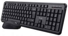 Tastatura si mouse fara fir Trust Ody, Tastatura silentioasa cu Layout Italian - SECOND foto