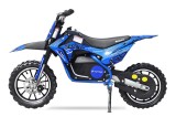 Cumpara ieftin Motocicleta electrica pentru copii NITRO Eco Serval 500W cu roti 10 10 inch, culoare Albastru