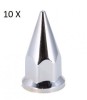 Capace Piulițe Cromate 32mm, Set 10 Bucăți, Model SBJ032 - Aspect Sulita