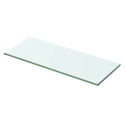 vidaXL Raft din sticlă transparentă, 50 x 15 cm 243818 foto