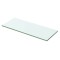 vidaXL Raft din sticlă transparentă, 50 x 15 cm 243818