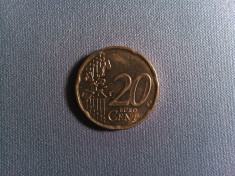 MONEDA IRLANDA 20 EURO CEN?I 2005 foto