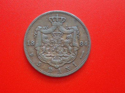 5 bani 1884 foto