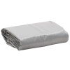 Prelată, gri, 1x2,5 m, 650 g/m&sup2;