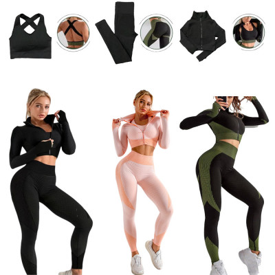 Set Fitness modelator din 3 Piese - negru/verde si roz/portocaliu foto