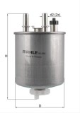 Filtru combustibil MAHLE KL834