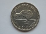 ONE FLORIN 1950 NOUA ZEELANDA