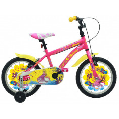 Cauti Bicicleta copii Scirocco Daisy 14" de la Hervis, stare perfecta,  garantie,transport gratuit? Vezi oferta pe Okazii.ro