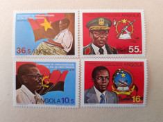 TIMBRE STRAINE ANGOLA MUSATESCU foto