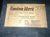 ZIAR ROMANIA LIBERA 15 AUGUST 1946 CONFERINTA PACII