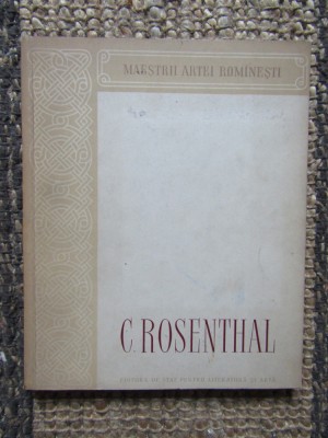 PICTORUL REVOLUTIONAR C. ROSENTHAL- ION FRUNZETTI foto