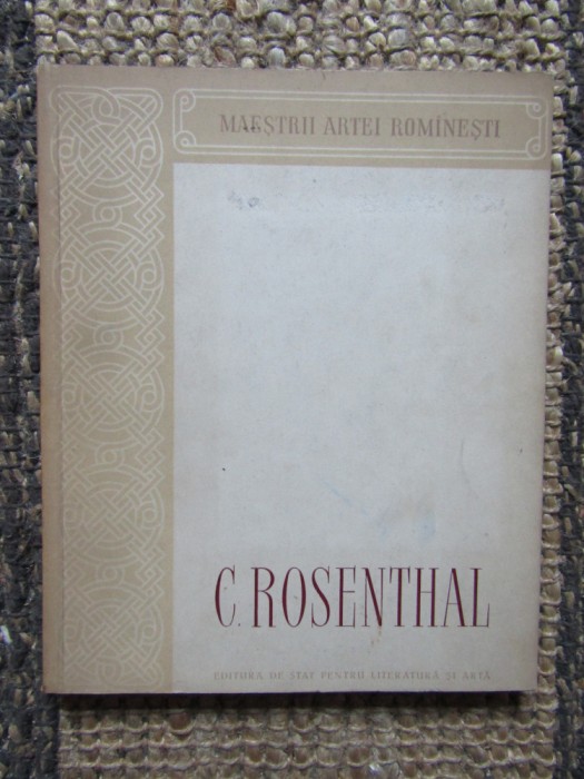 PICTORUL REVOLUTIONAR C. ROSENTHAL- ION FRUNZETTI