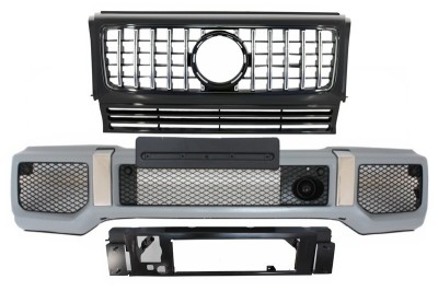 Bara Fata cu Grila Centrala MERCEDES G-Class W463 (1989-2017) G65 GT-R Panamericana Design Performance AutoTuning foto