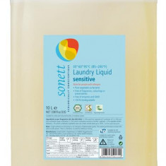 Detergent Ecologic pentru Rufe Albe si Colorate Sensitive Sonett 10L