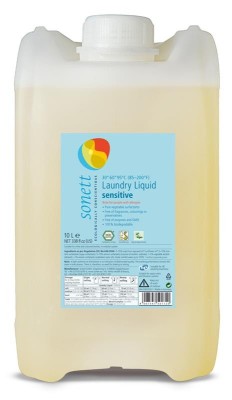 Detergent Ecologic pentru Rufe Albe si Colorate Sensitive Sonett 10L foto