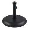 Baza umbrela pentru gradina, 40 cm, Negru