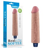 Dildo vibrant reincarcabil REAL SOFTEE