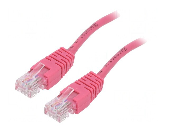 Patch Cord U/UTP Cat5e 3m Roz