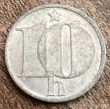 C50 - Moneda foarte veche - Cehoslovacia - 10 haler - 1985