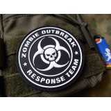 Patch Zombie Outbreak cauciuc, SWAT JTG