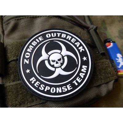 Patch Zombie Outbreak cauciuc, SWAT JTG foto