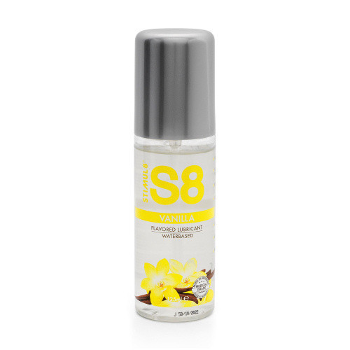 Lubrifianti cu arome - Stimul8 S8 Lubrifiant Sexual pe Baza de Apa cu Aroma de Vanilie 125 ml