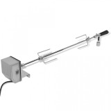 Cumpara ieftin Rotisor cu motor profesional pentru BBQ, oțel, 900 mm, vidaXL