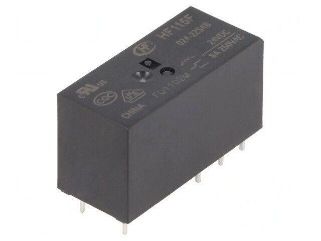 Releu Electromagnetic DPDT 24VDC 8A PCB