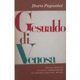 GESUALDO DI VENOSA (CU DEDICATIA AUTORULUI CATRE PICTORUL VAL GHEORGHIU)-DORU POPOVICI-252888