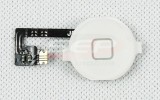 Buton meniu + flex IPhone 4 WHITE